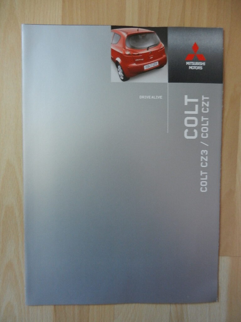 Catalogue Mitsubishi Colt CZ3 / Colt CZT 2004
