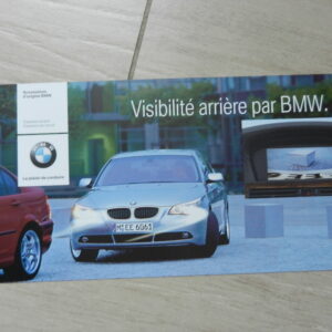Catalogue BMW Accessoires Caméra avant / caméra de recul 2004