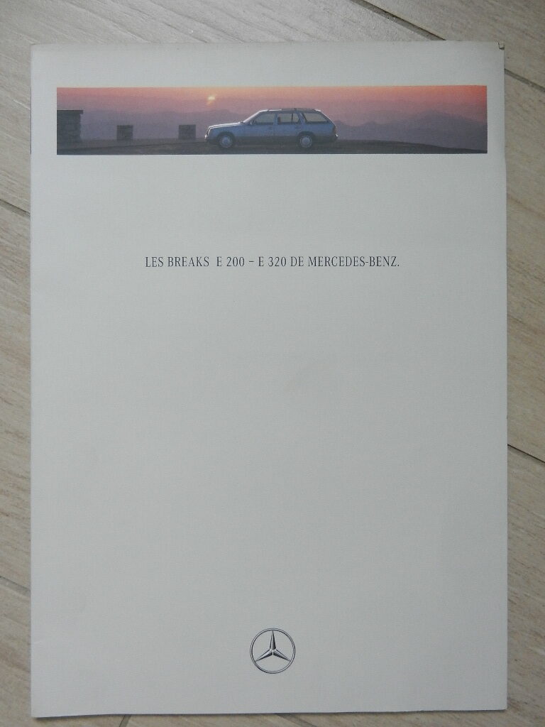 Catalogue les break E 200 – E 320 de Mercedes-Benz 1994