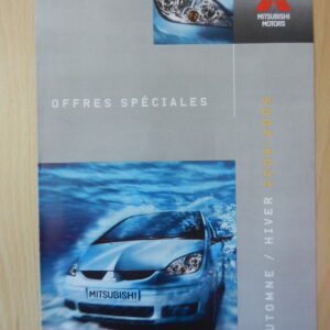 Catalogue Mitsubishi gamme 2004 / 2005