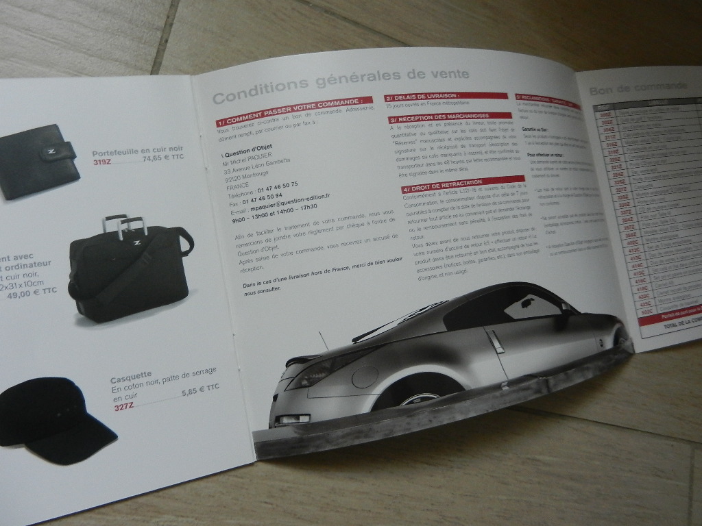 Catalogue Nissan My Shop mondial de l'automobile 2004 – Image 2