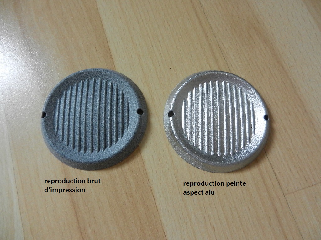 Phare voiture à pédales Devillaine Frères refabrication impression 3D