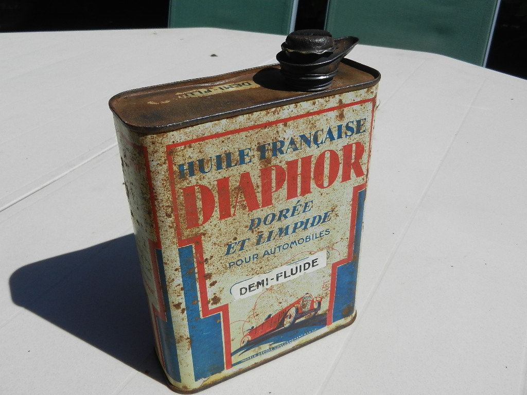 Bidon d'huile 2L Huile Française DIAPHOR Dorée et Limpide