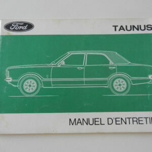 Notice d'utilisation Ford Taunus 1974