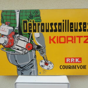 Plaque Publicitaire KIORITZ Echo / débroussailleuses
