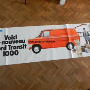 Affiche Ford transit 1000 Mk1 1965 / 1977