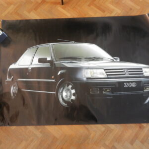 Affiche Peugeot 309 GTI 16S série 2